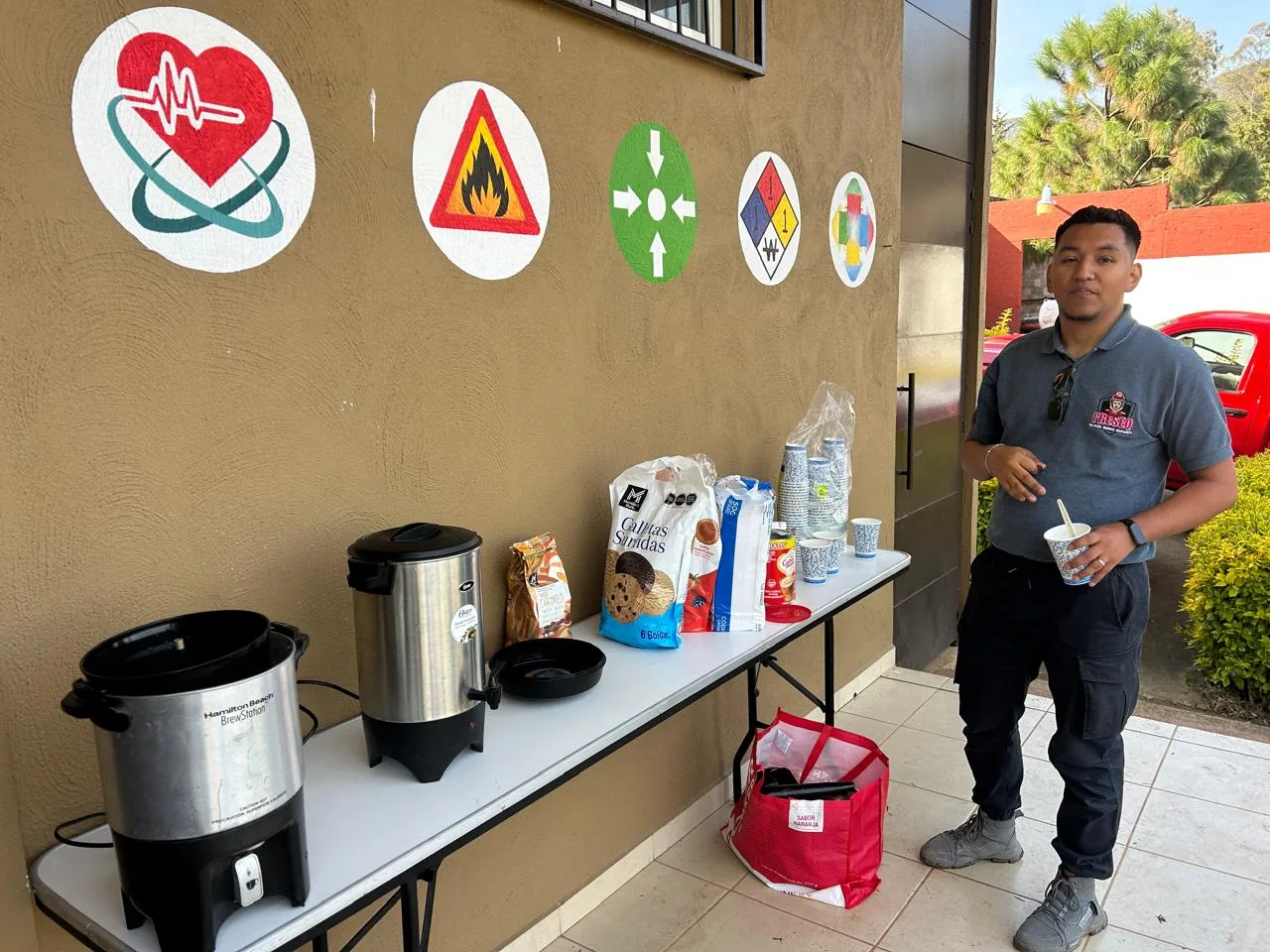Personal de PRESEQ en su centro de capacitación en Morelia